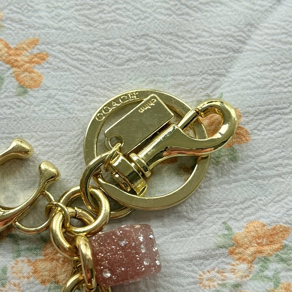 Coach Dice Cluster Bag Charm - Picture 2 of 5